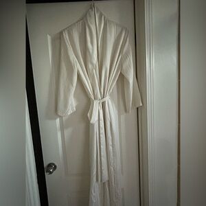 Valentino intimo silk robe size S